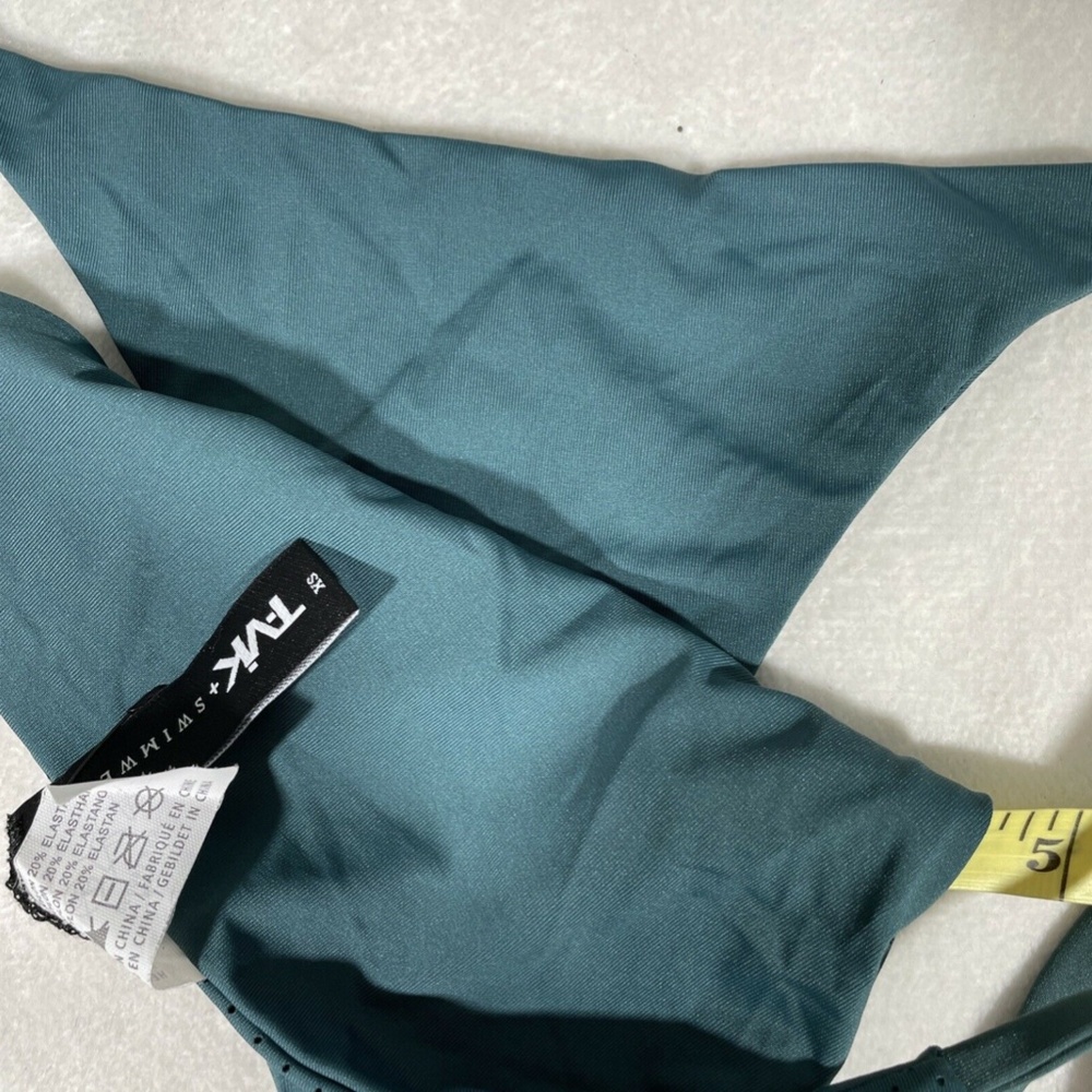 NEW TAVIK‎ Jax Reversible Perforated Bikini Bottom in Storm Green [SZ XS ] - Picture 11 of 11
